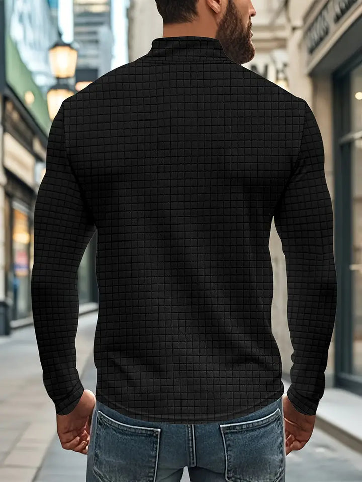 Jarryd - Felpa a Maniche Lunghe Con Mezza Zip