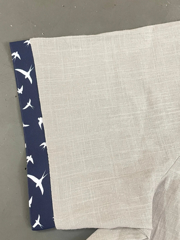 Trofim - Elegante Camicia Con Stampa Uccellino