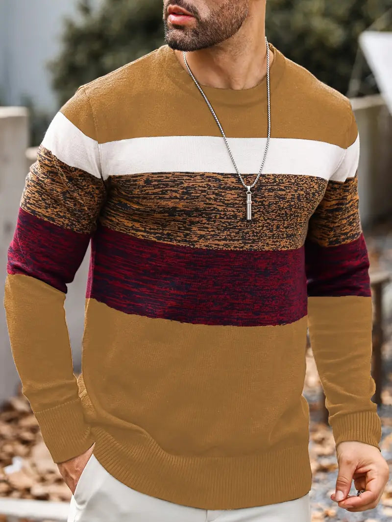 Eliseo - Maglione a Maniche Lunghe In Maglia