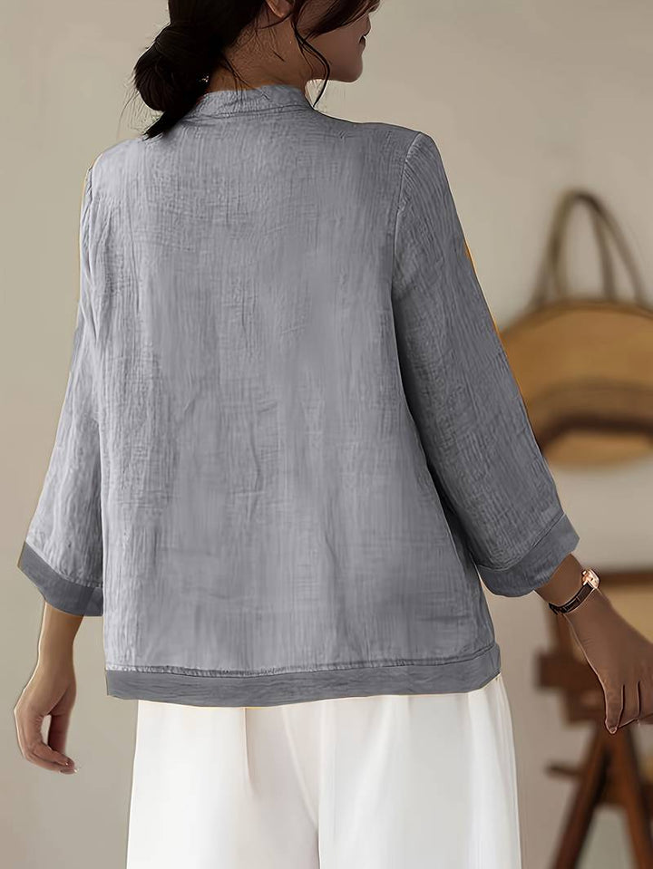 Sigal - Camicia Vintage Dalla Vestibilità Ampia Con progettazione Patchwork