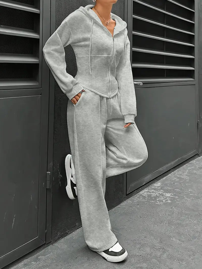 Nanci - Set Informale a Due Pezzi Con Maniche Lunghe