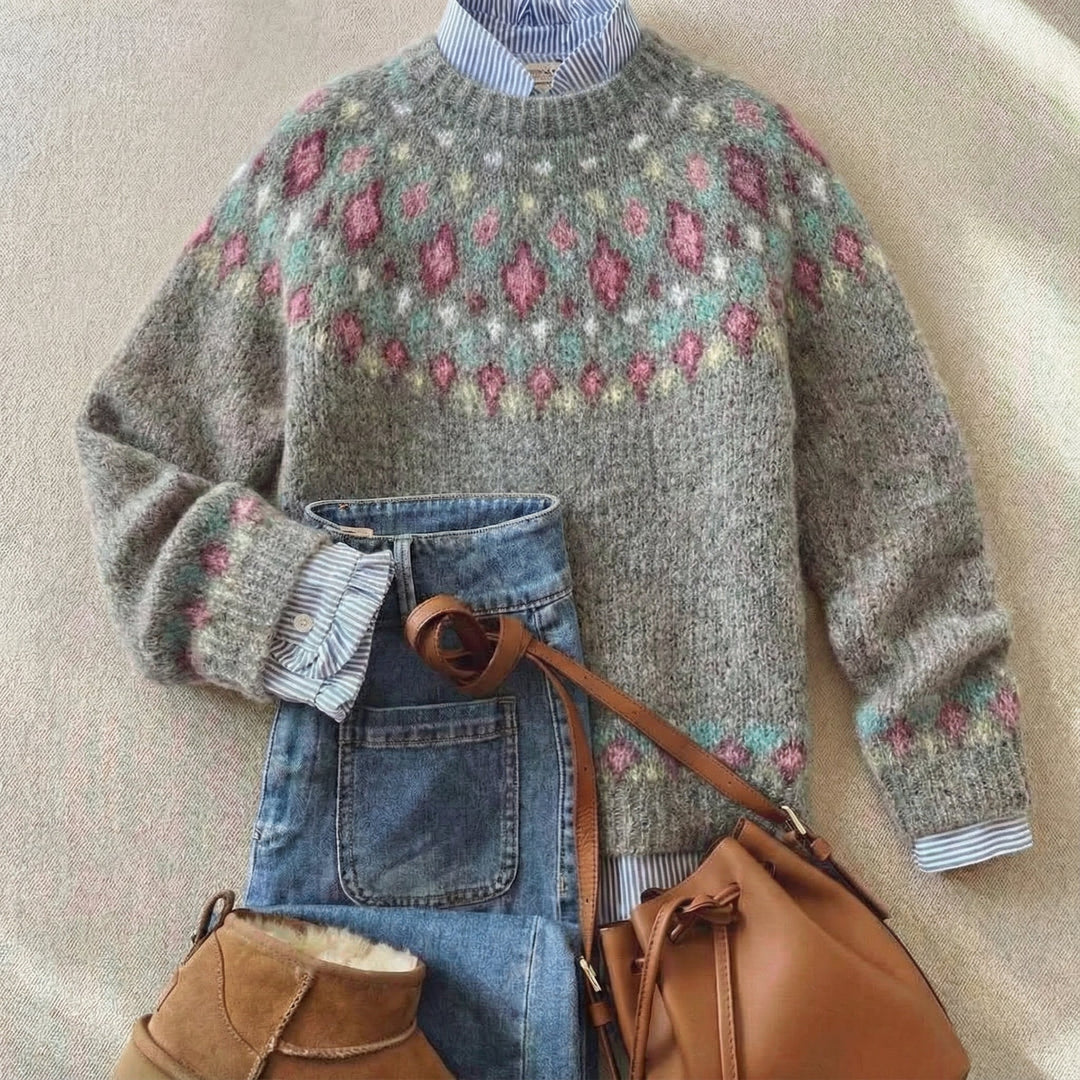Ulalia - Elegante Maglione Nordico