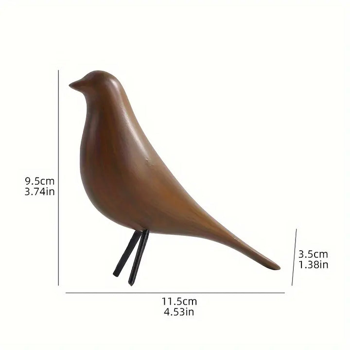 DecoPerch - Imposta Di Statua Astratte Di Uccelli In Stile Arte Déco