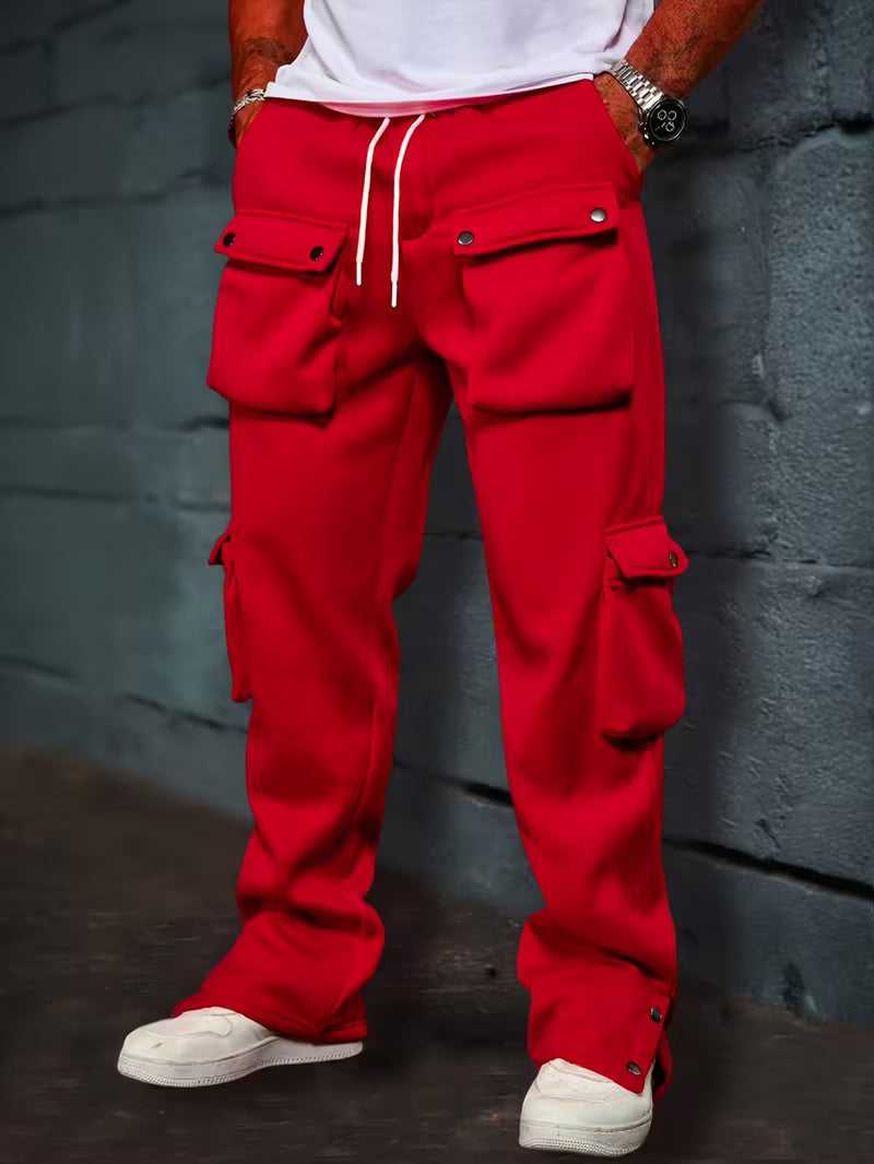 Deyan - Pantaloni Jogger Cargo Casual