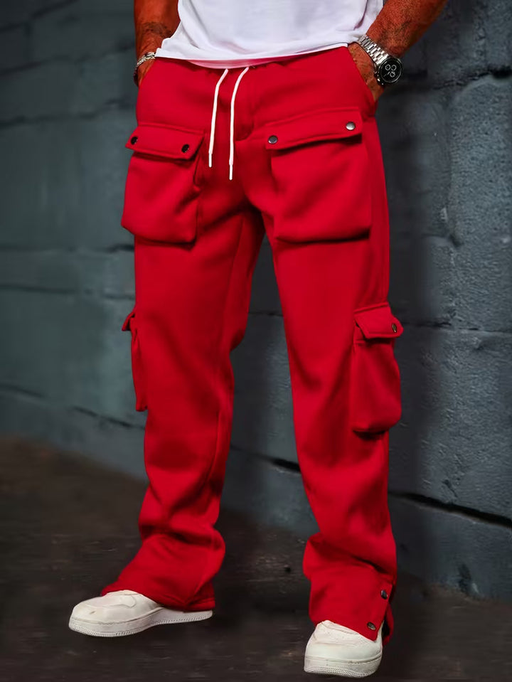 Deyan - Pantaloni Jogger Cargo Casual