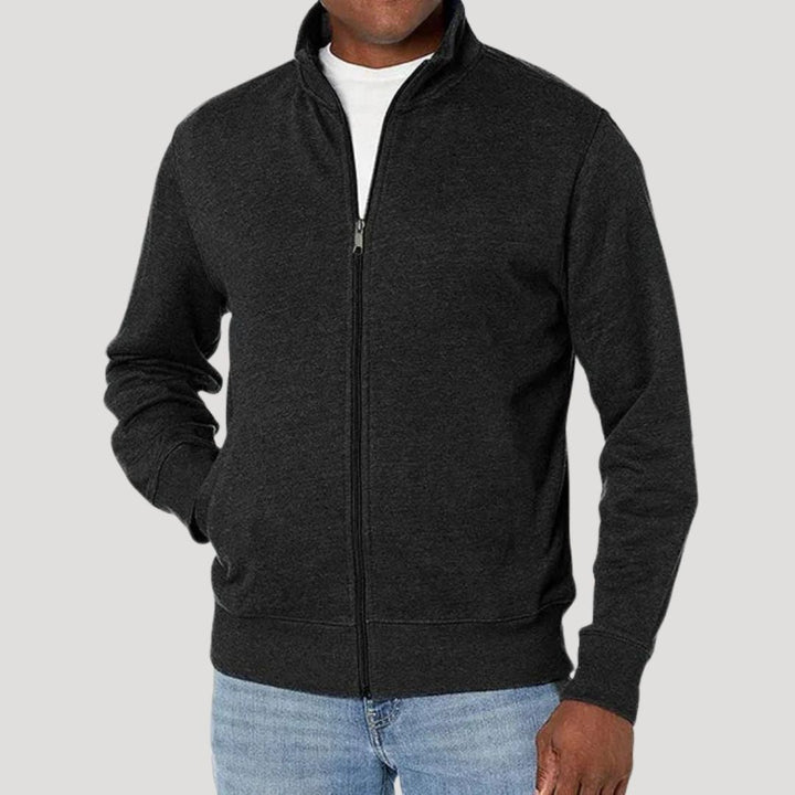 Alfredo - Long Sleeve Spring Jacket With Zipper