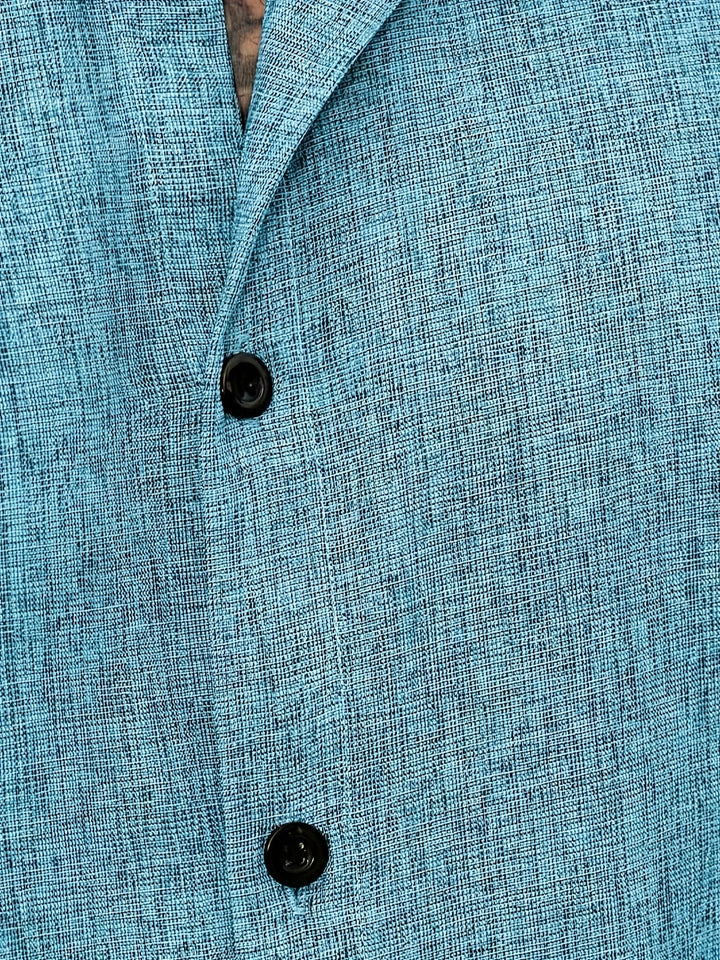 Dwight - Camicia Leggera In Misto Lino A Maniche Corte