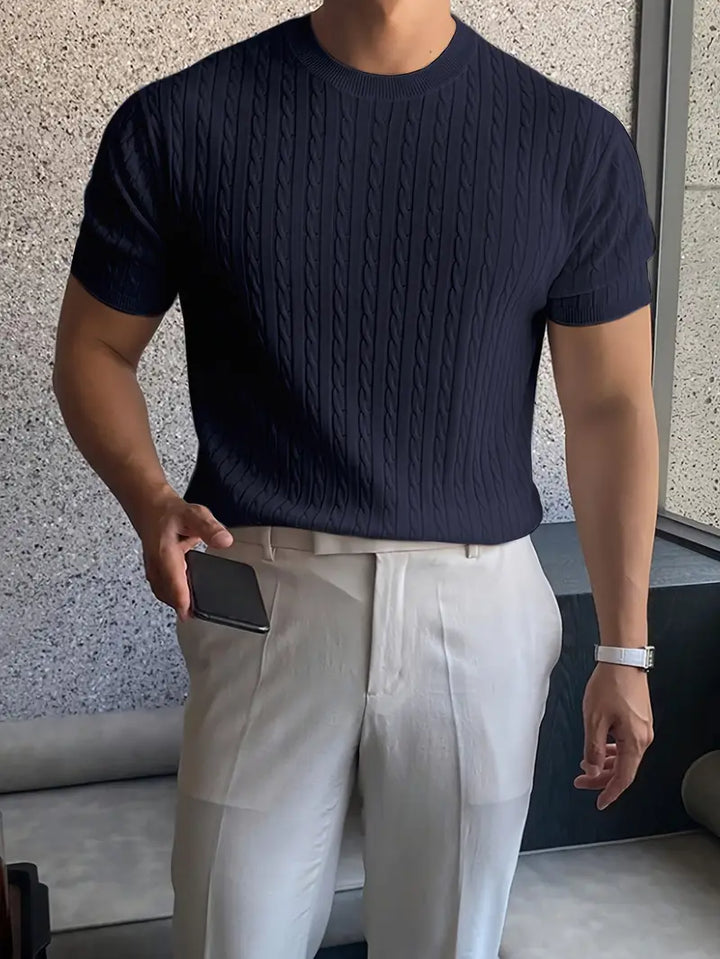 Kiril - Elegante Maglione Lavorato A Maglia