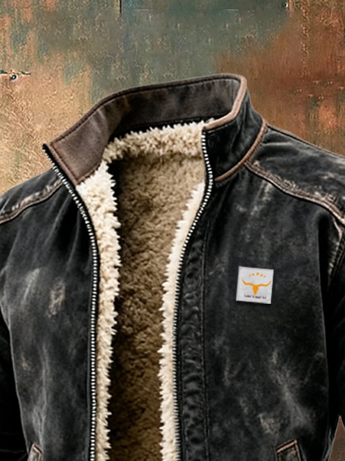 Marshawn - Giacca In Pelle Con Zip