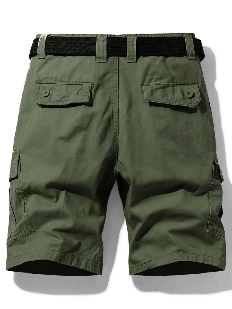 Mauro - Pantaloncini Eleganti Con Tasche Multipli