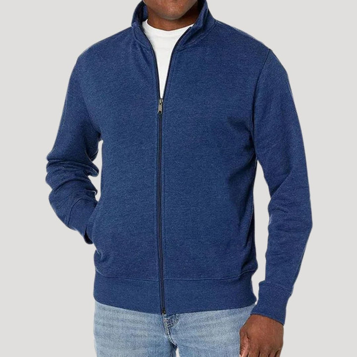 Alfredo - Long Sleeve Spring Jacket With Zipper