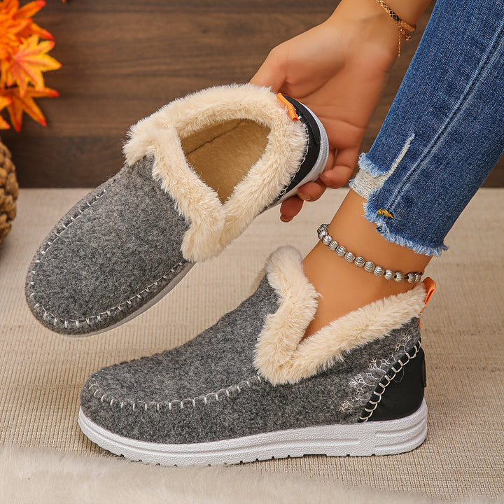 Aleeza - Pantofole Casual Con Fodera in Pile