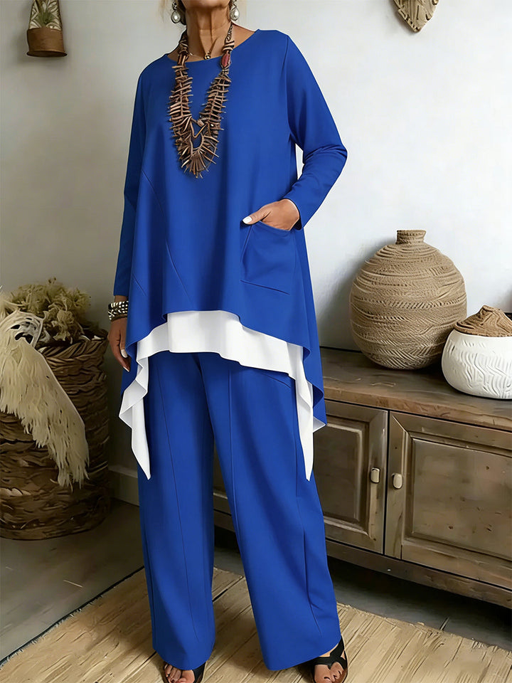 Naelia - Elegante Set Composto Da Due Pezzi