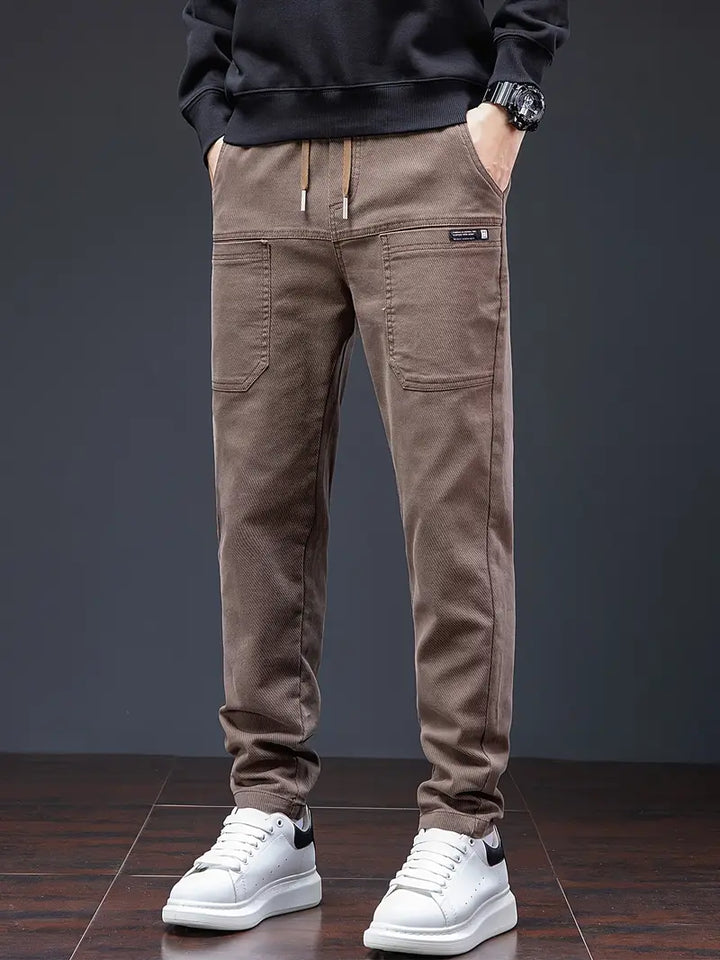Jarrett - Elegante Pantalone Jogging Con Coulisse In Vita