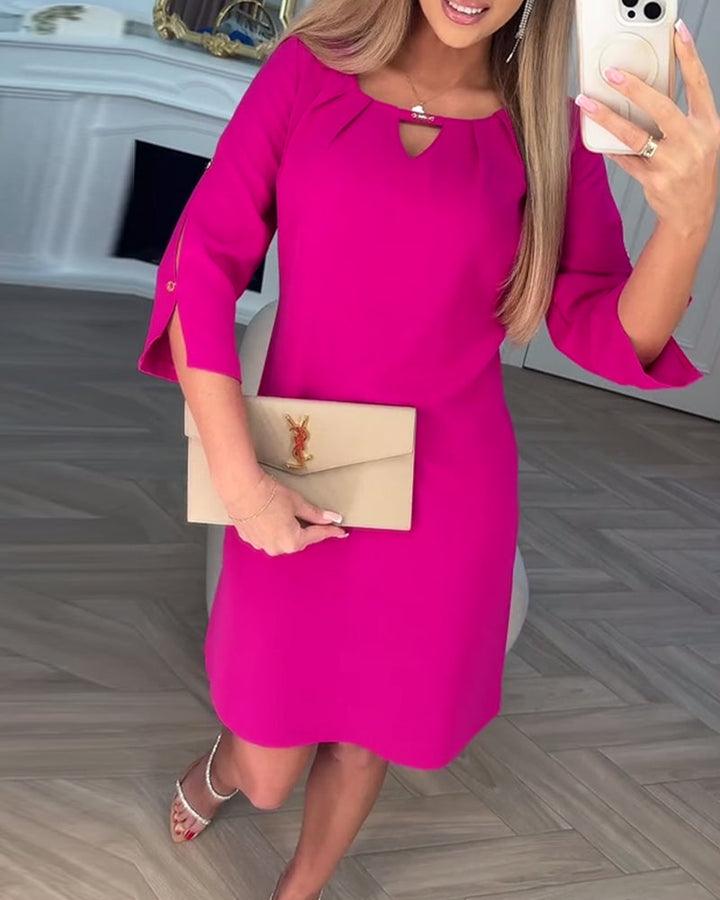 Kamelia - Mini Abito Con Maniche a Fessura