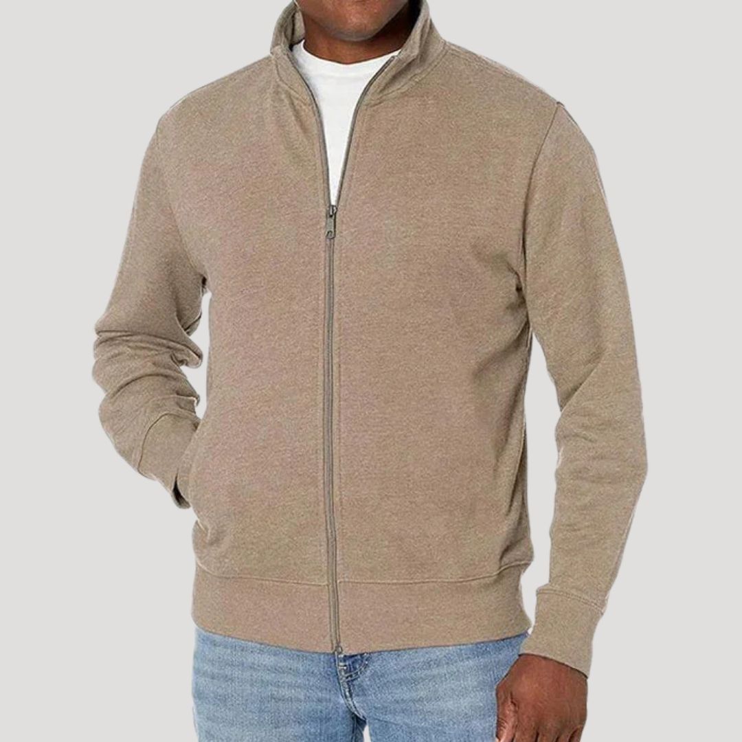 Alfredo - Long Sleeve Spring Jacket With Zipper
