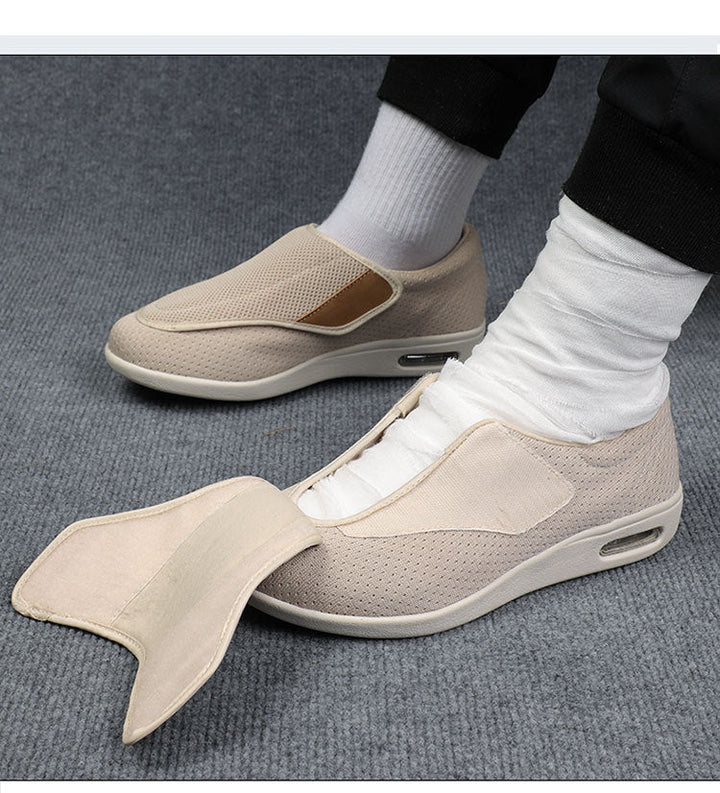 Bediha - Scarpe in Rete Con Cinturino Largo e Suola Spessa