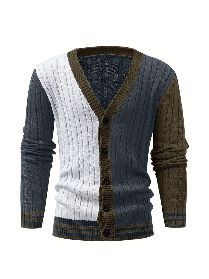 Bryant - Cardigan a Maniche Lunghe in Maglia Traspirante