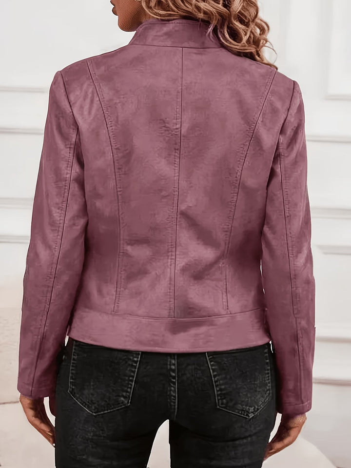 Amina - Long Sleeve Zip-Up Jacket