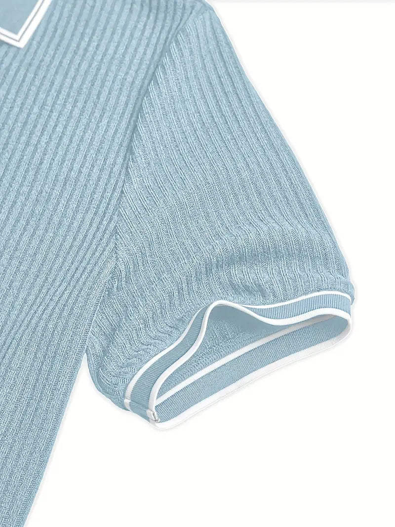 Orestis - Elegante Polo A Maniche Corte