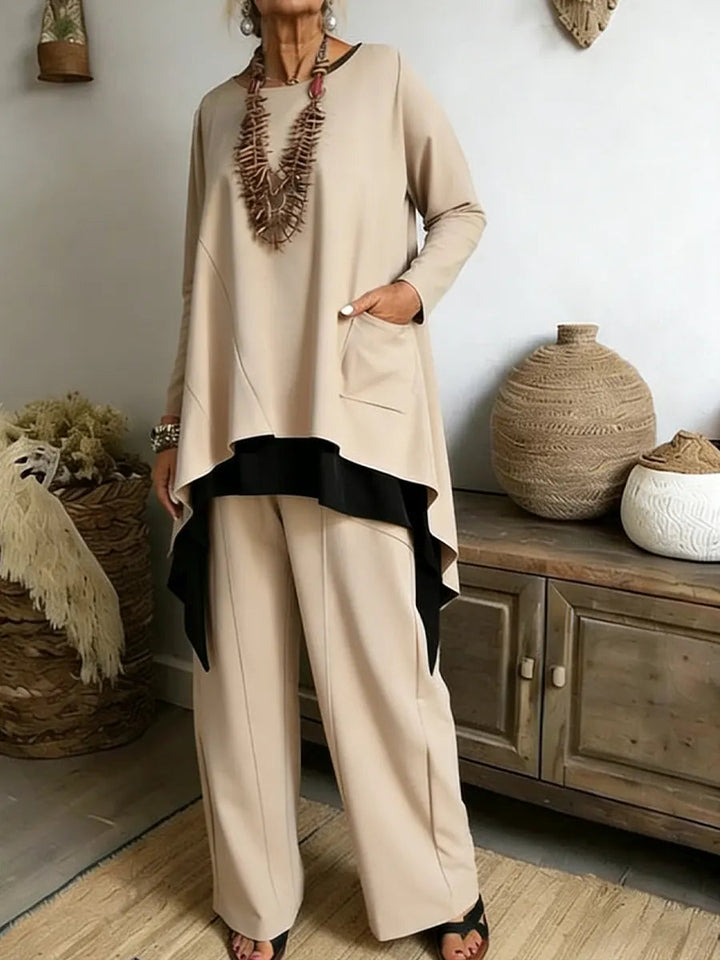 Naelia - Elegante Set Composto Da Due Pezzi