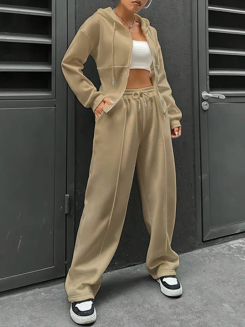 Nanci - Set Informale a Due Pezzi Con Maniche Lunghe