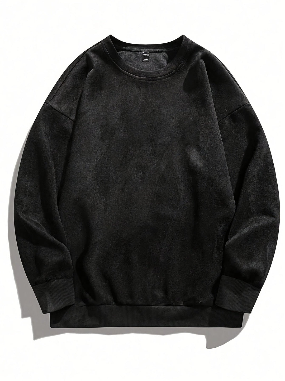 Nicholson - Camicia Casual a Maniche Lunghe Con Collo Rotondo