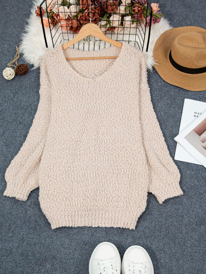 Jeannette - Maglione Maniche Lunghe Con Collo Rotondo