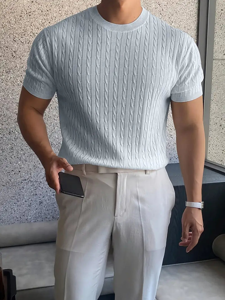 Kiril - Elegante Maglione Lavorato A Maglia
