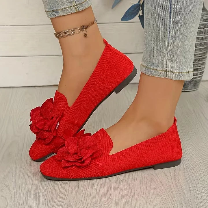 Catriona - Mary Jane Con Tacco Basso Floreale