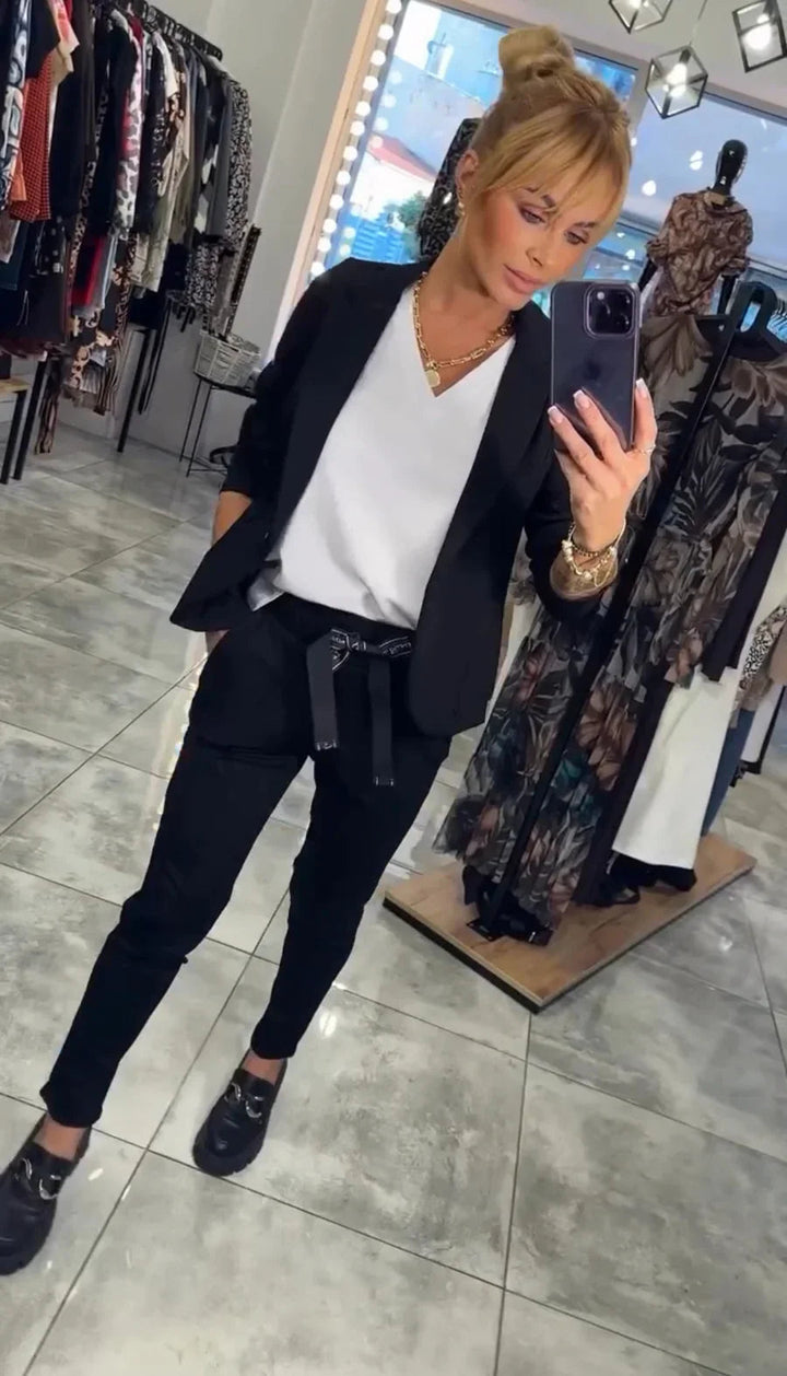 Kseniya - Elegante Set Di Blazer E Pantaloni