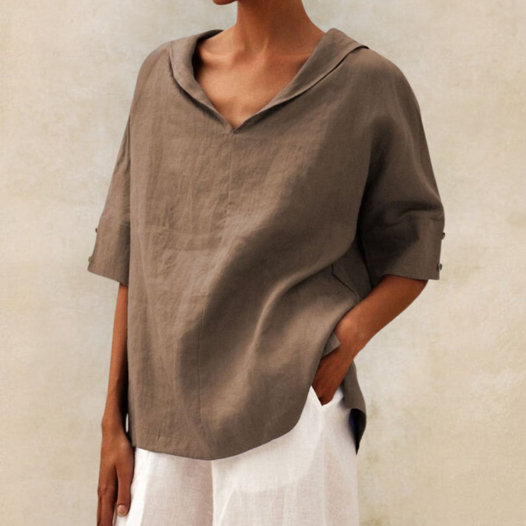 Zoe - Camicetta Casual Dalla Vestibilità Ampia