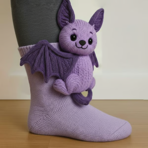 CuteStep - Calzini Con Animali Lavorati a Maglia