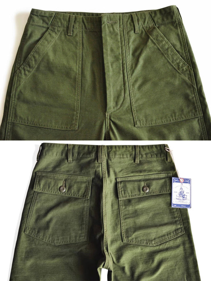 Matheos - Pantaloni Ispirati Allo Stile Militare OG-107