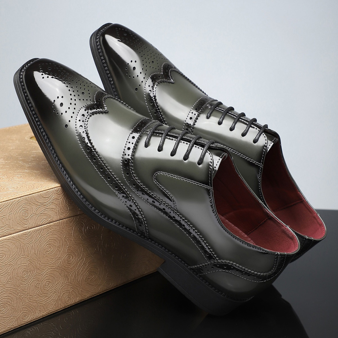 Shimon - Scarpe Oxford In Pelle