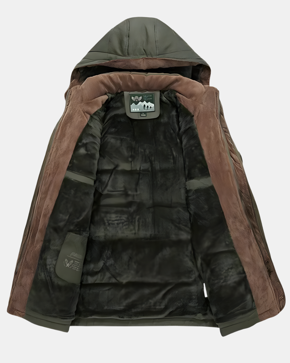 Aziel - Giacca Invernale Imbottita Con Tasche Multiplo