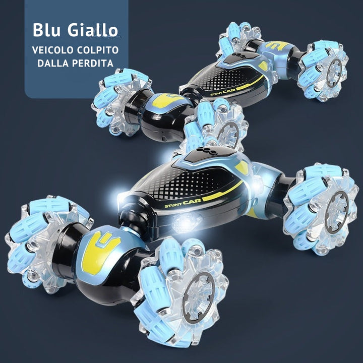 GyroRacer - Auto Telecomandata Acrobatica Controllata Con Sensore Di Movimento