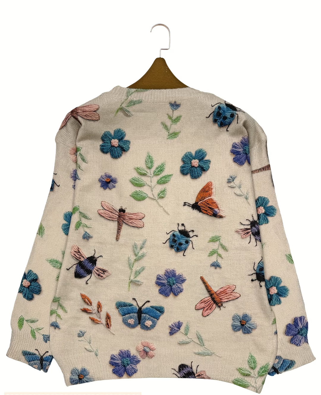 Lesa - Maglione Con Stampa Floreale E Di Insetti
