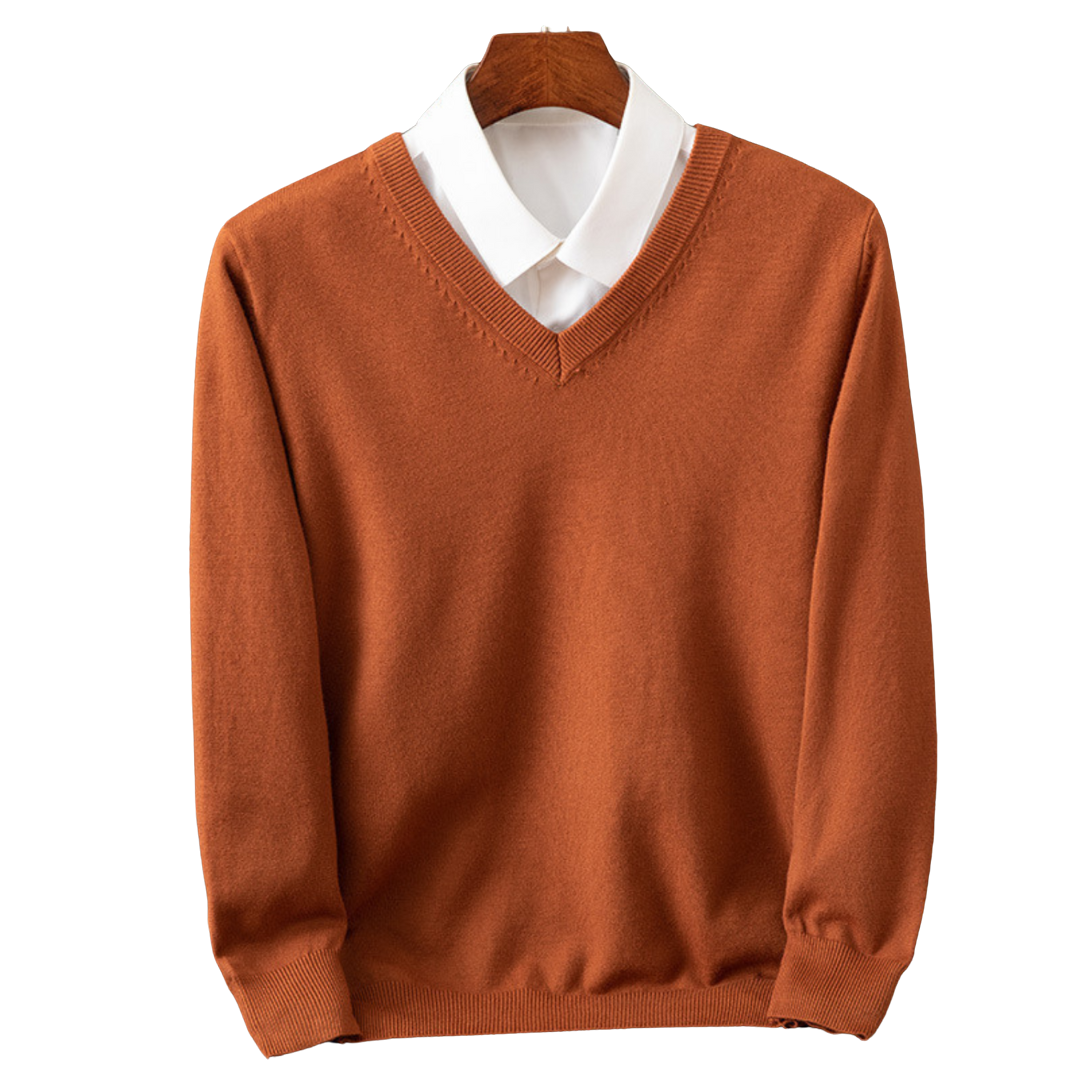 Stokes - Maglione Con Scollo A V In Cashmere