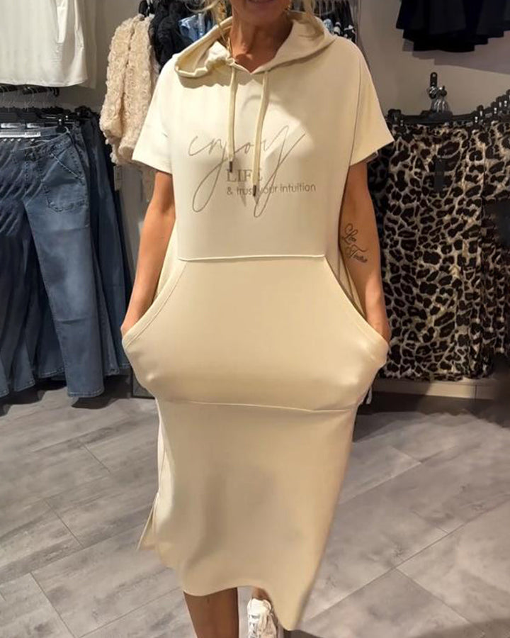Nadia - Abito Elegante Con Cappuccio
