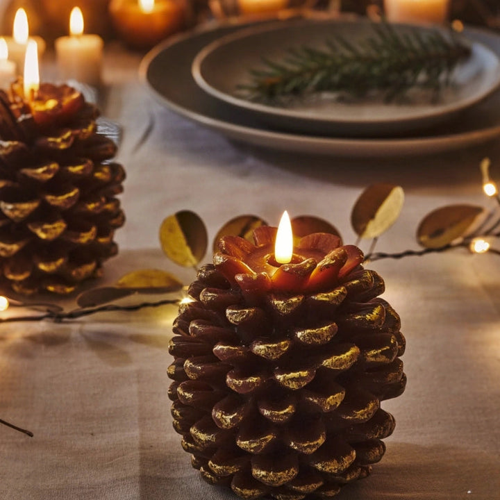 ForestFlame - Candela Senza Fiamma Mood Pine Cone