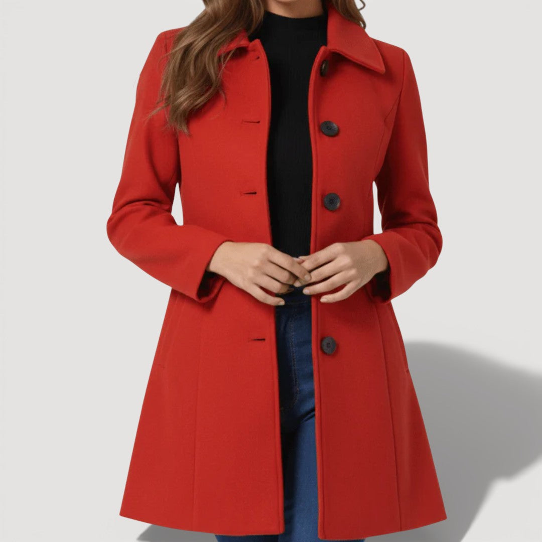 Tharushika - Sophisticated Cappotto a Maniche lunghe