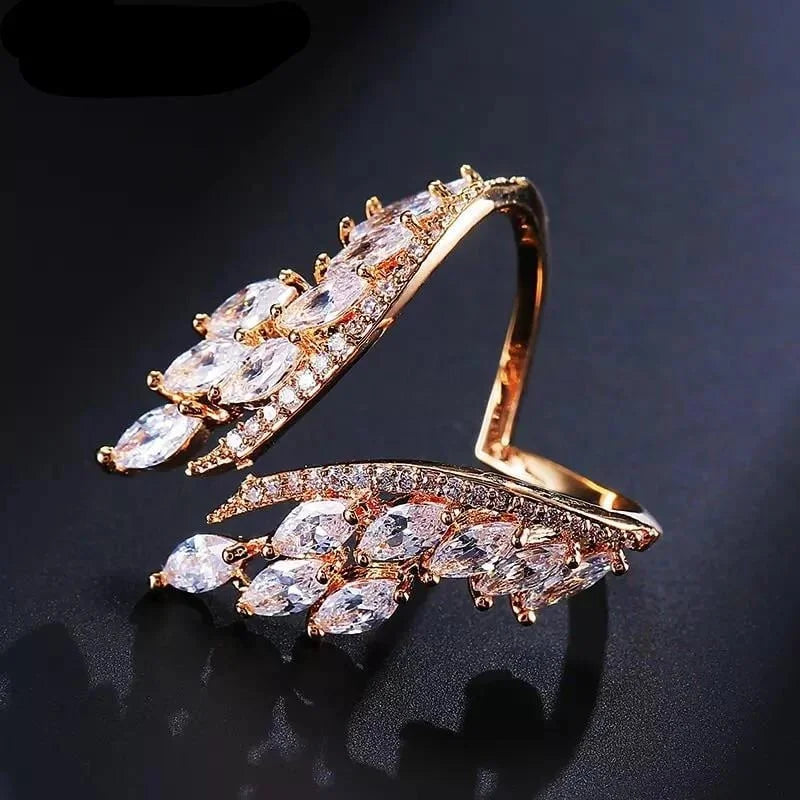 Evita - Bracciale e Anello con ali d'angelo