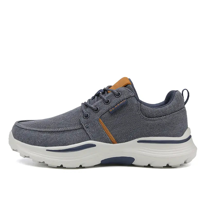 Keidean - Sneakers Stringate In Tela Traspirante