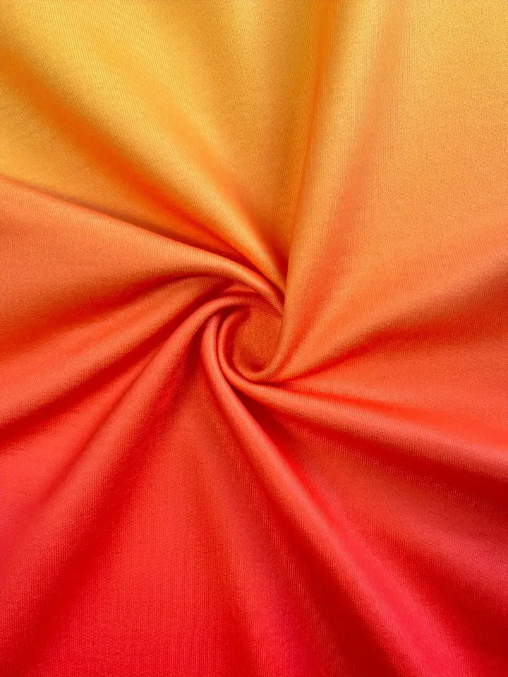 Areeqa - Felpa Con Cappuccio e Coulisse Con Sfumature Di Colore