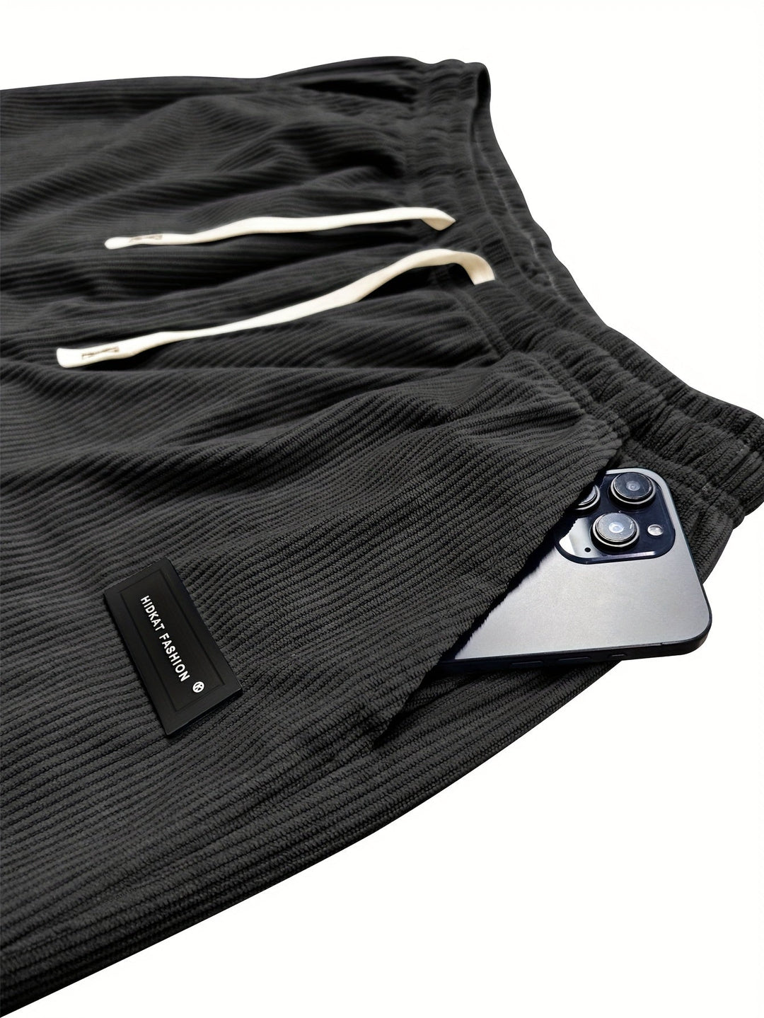Ellyson - Pantaloni In Velluto a Coste Con Coulisse In Vita