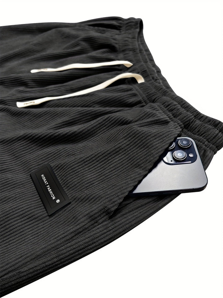 Ellyson - Pantaloni In Velluto a Coste Con Coulisse In Vita