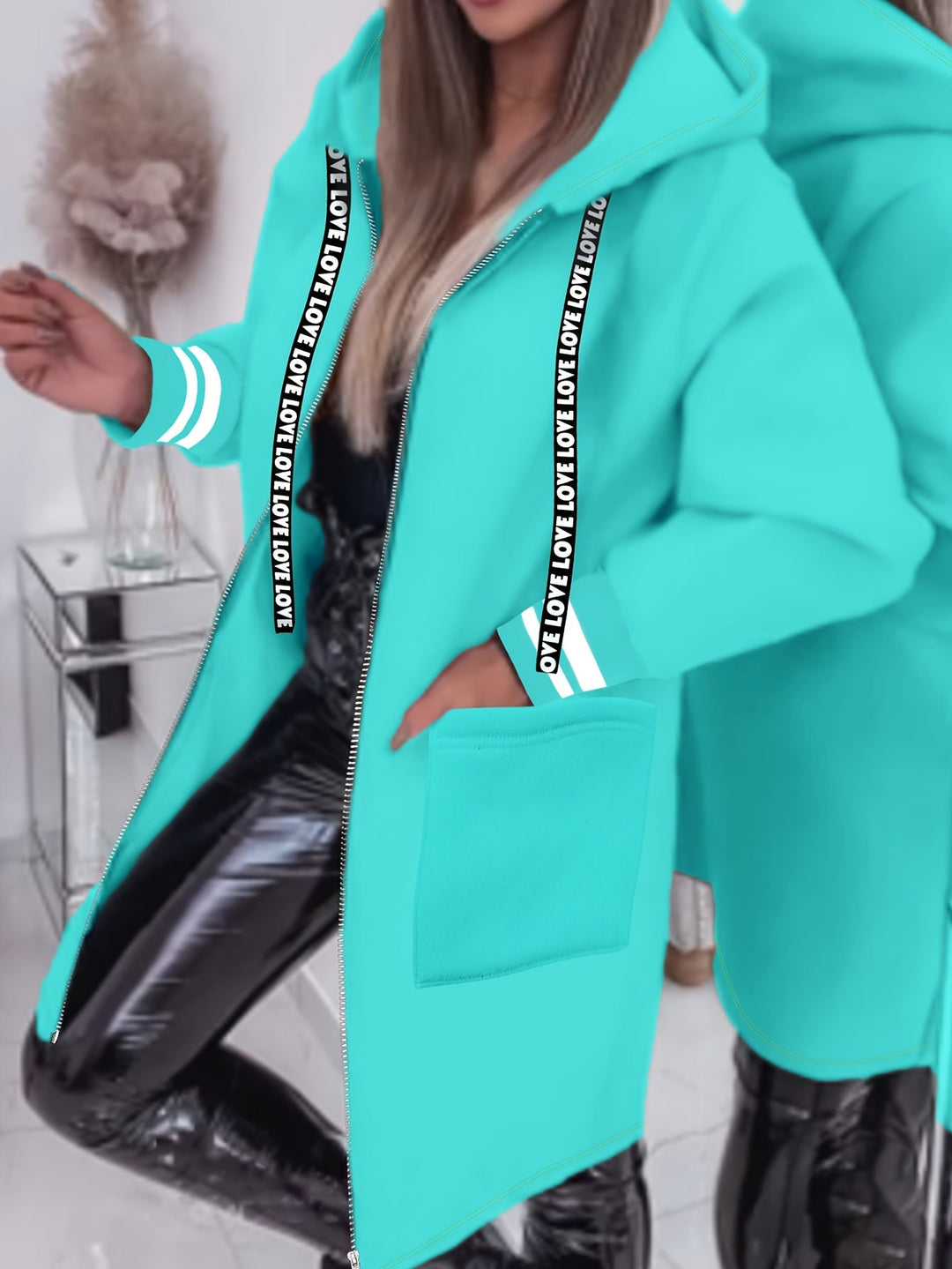 Nicola – Giacca a Maniche Lunghe Con Tasche Laterali