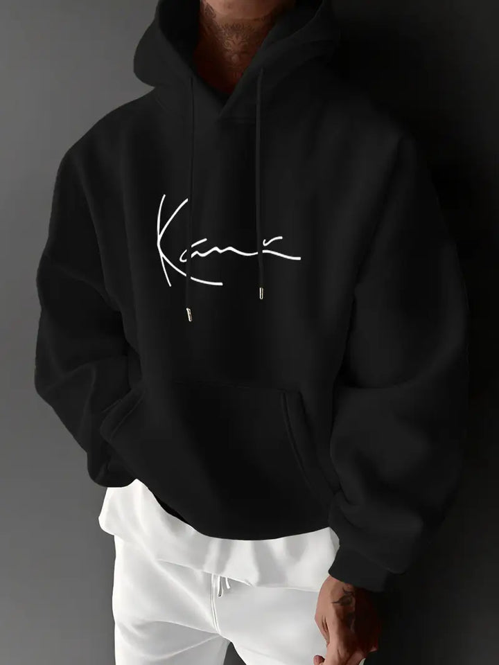 Jayasuriya - Comoda Felpa Con Cappuccio Con Stampa Esclusiva