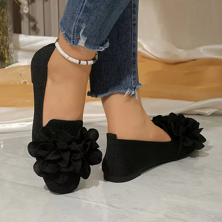 Catriona - Mary Jane Con Tacco Basso Floreale
